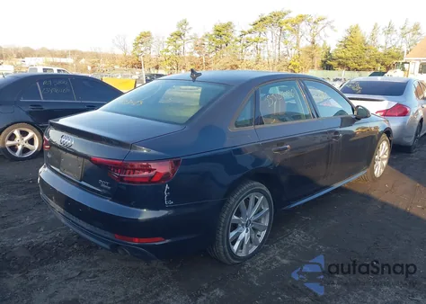 2018 Audi A4 Tech Premium/Premium from USA, damaged, VIN WAUDNAF40JA139749